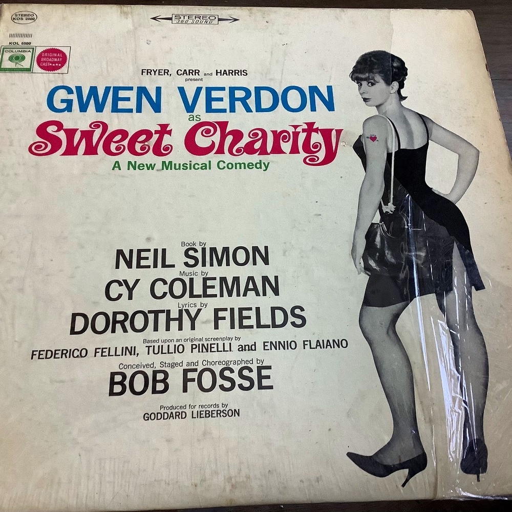 Sweet Charity original cast vinyl Album